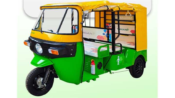 Shigan EV Green Rick Super Passenger 3 Wheelers